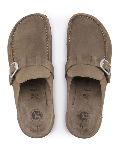 Buckley Suede Leather - Grey Taupe - Birkenstock